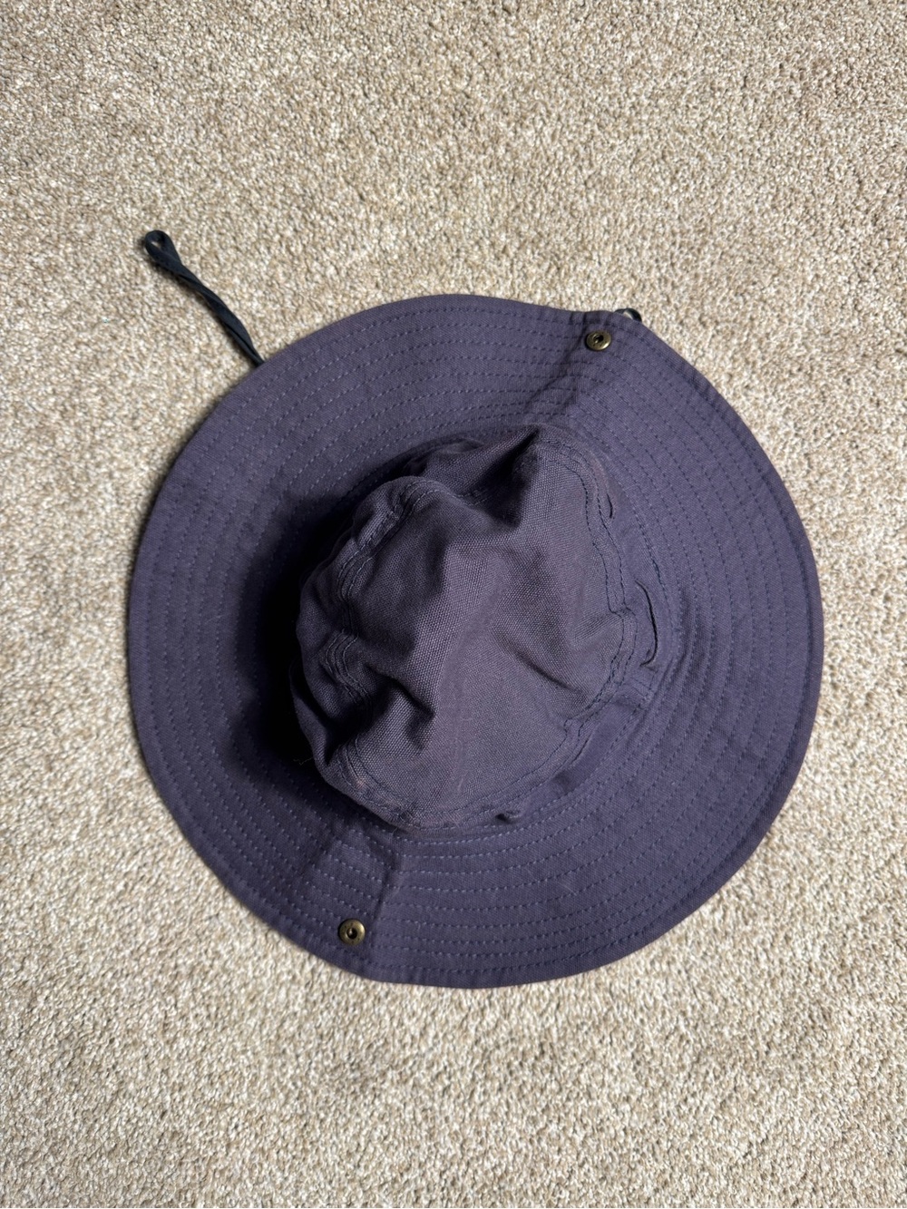 Men's Navy Boonie Hat - Outdoor Sun Protection